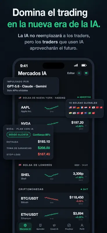 Domina el trading: Candleo AI screenshot 1 of 8