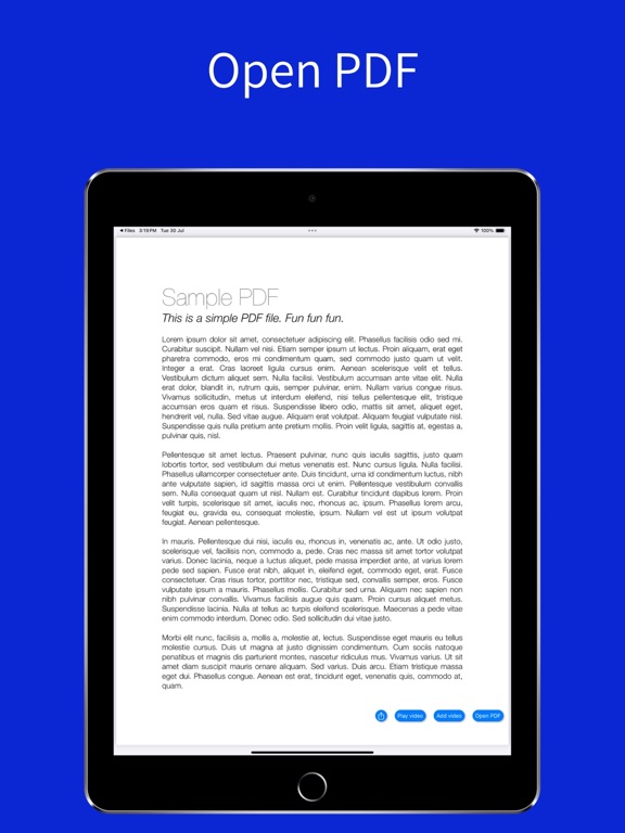 Video Book: Attach PDF Videos