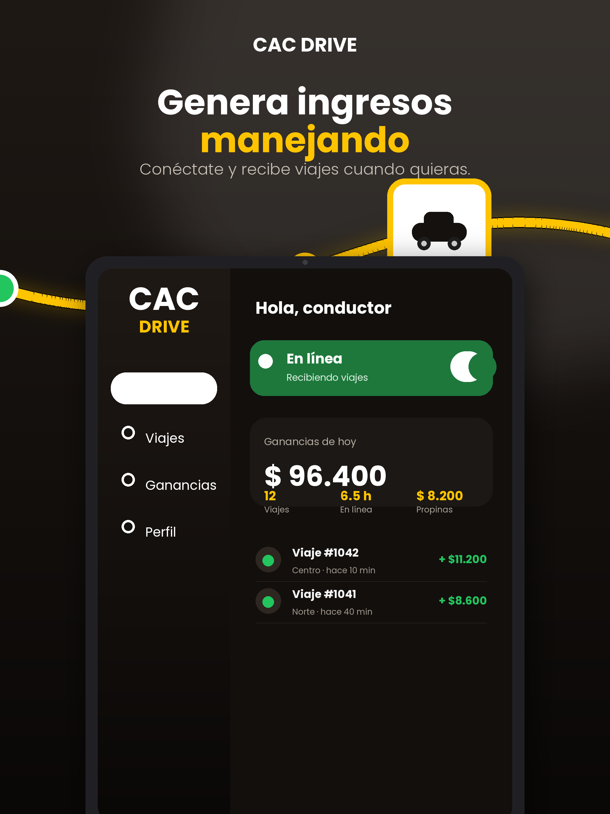 CAC Drive (App conductores) screenshot 6