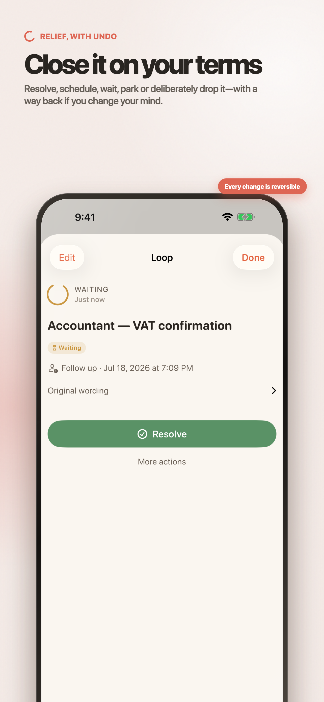 Unlooped — Close Your Loops screenshot 4