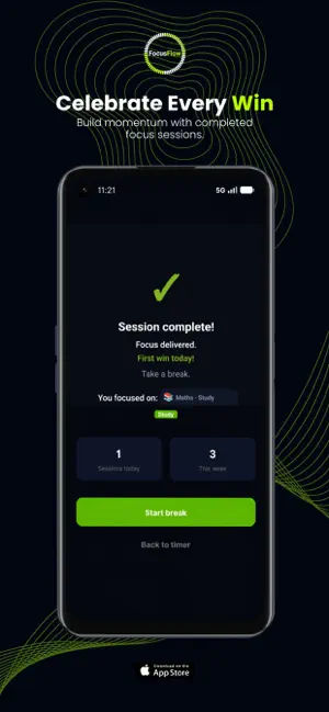 FocusFlow – Pomodoro Timer screenshot 4