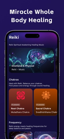 Reiki: Aura Spiritual Balance iPhone screenshot