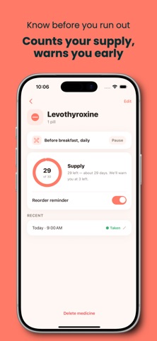 Pill Reminder Tracker: Dosey Screenshot 7 of 7