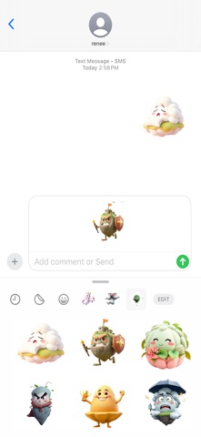 漂浮岛屿贴纸 screenshot