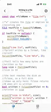 C Recipes: Code & SQL screenshot 3
