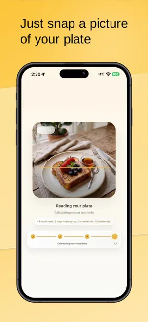LogMyPlate: AI Calorie Tracker screenshot 2