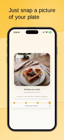 LogMyPlate: AI Calorie Tracker Screenshot 2 of 5