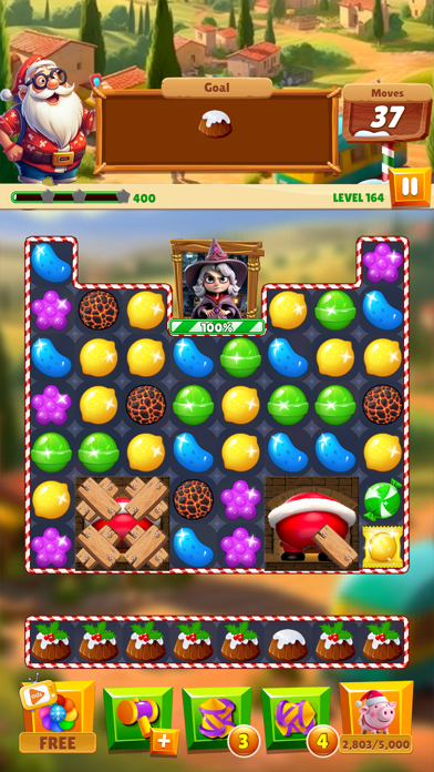 Christmas Magic: Match 3 Game Screenshot