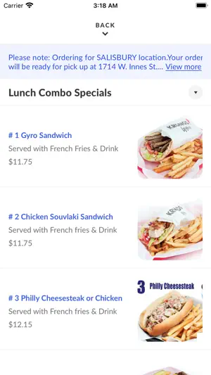 Mykonos Grill-Salisbury screenshot 3