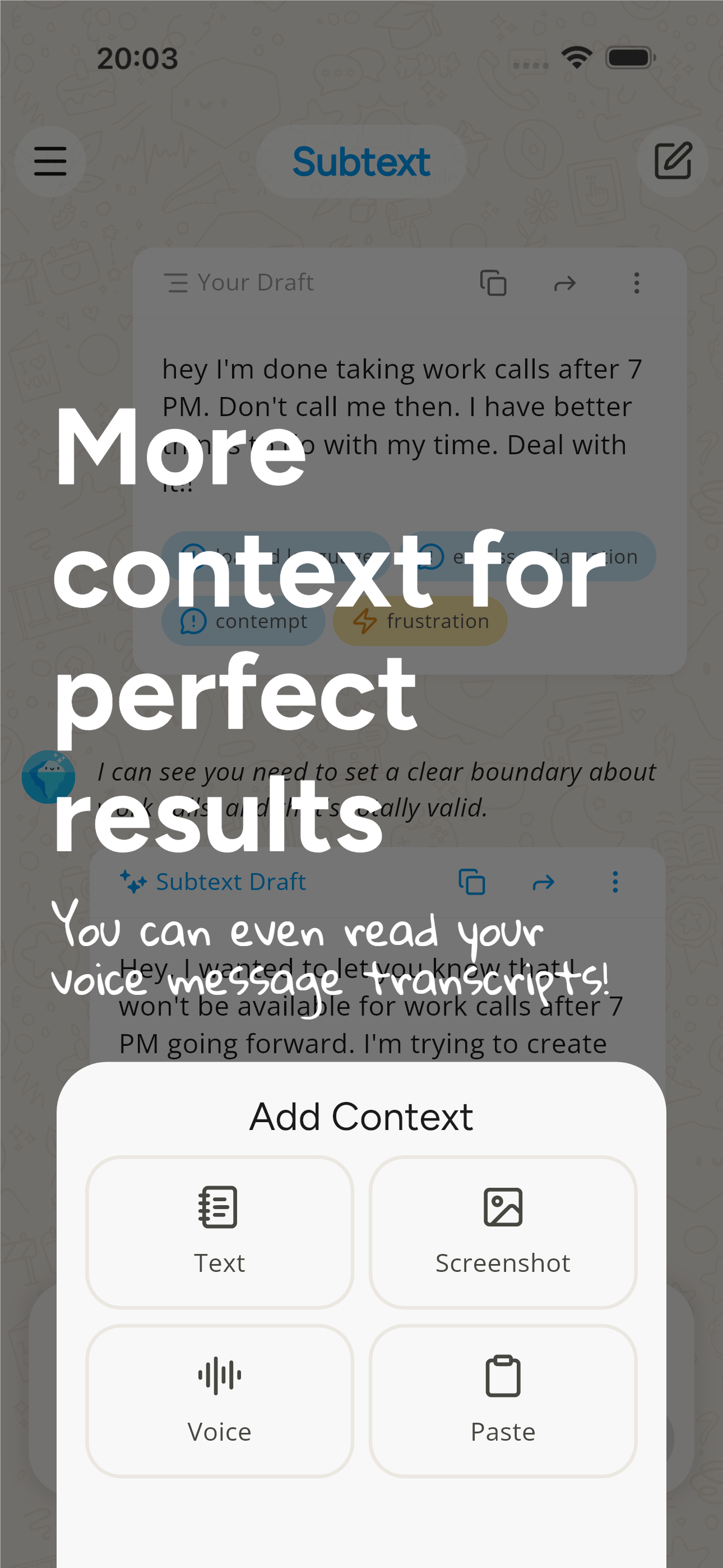 Subtext: AI Writing Assistant