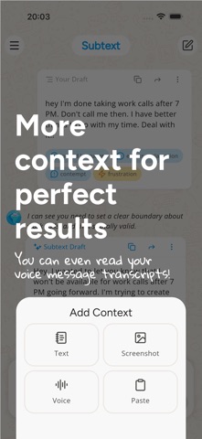Subtext: Writing Assistant Screenshot 7 of 8