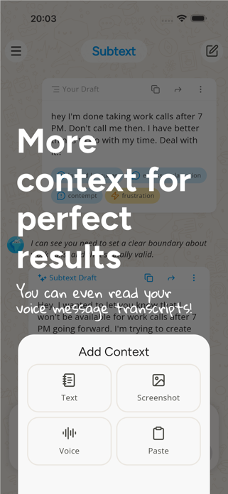 Subtext: AI Writing Assistant Screenshot 7 of 8