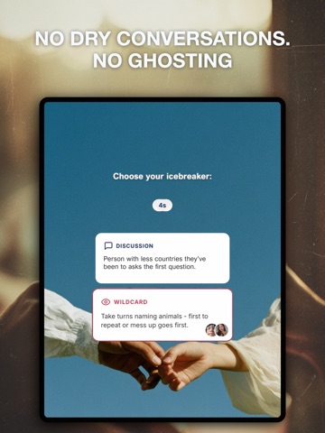 by chance: Video Dating App iPad screenshot