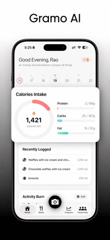 Gramo AI - Calorie Counter Screenshot 1 of 9