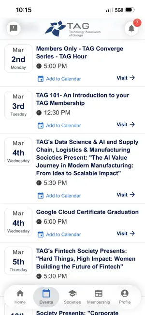 TAG Connect screenshot 2