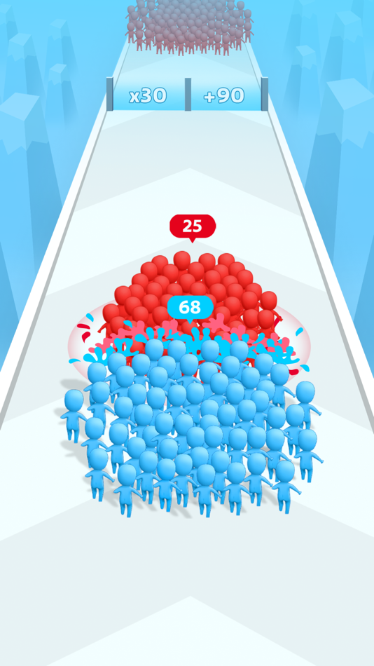 #1. Count stickman: Master Run 3D (iOS) By: Luong Vuong