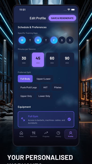 Your PT - AI Workout Tracker Screenshot 4 of 7