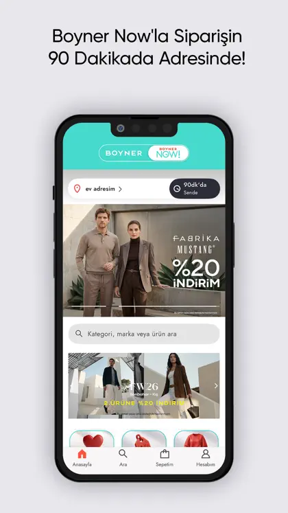 Captura de tela 4 de 6 de Boyner – Online Shopping