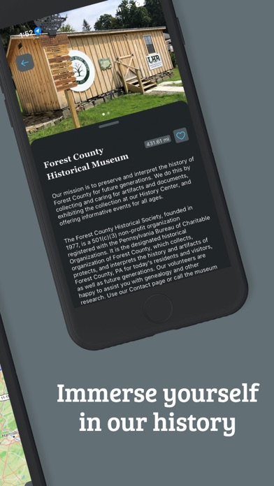 Lumber Heritage Trail Screenshot 3 - AppWisp.com Lumber Heritage Trail Screenshot 3 - AppWisp.com