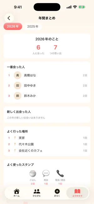 ゆかり - 人との縁を記録する思い出帳 screenshot 3