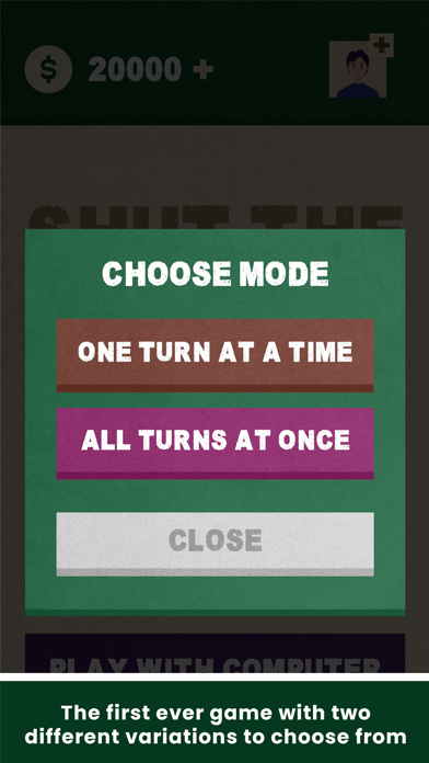 Shut The Box - Dice Board Game Screenshot