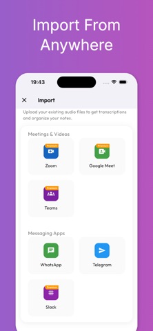 MUNotes - AI Voice Recorder iPhone screenshot