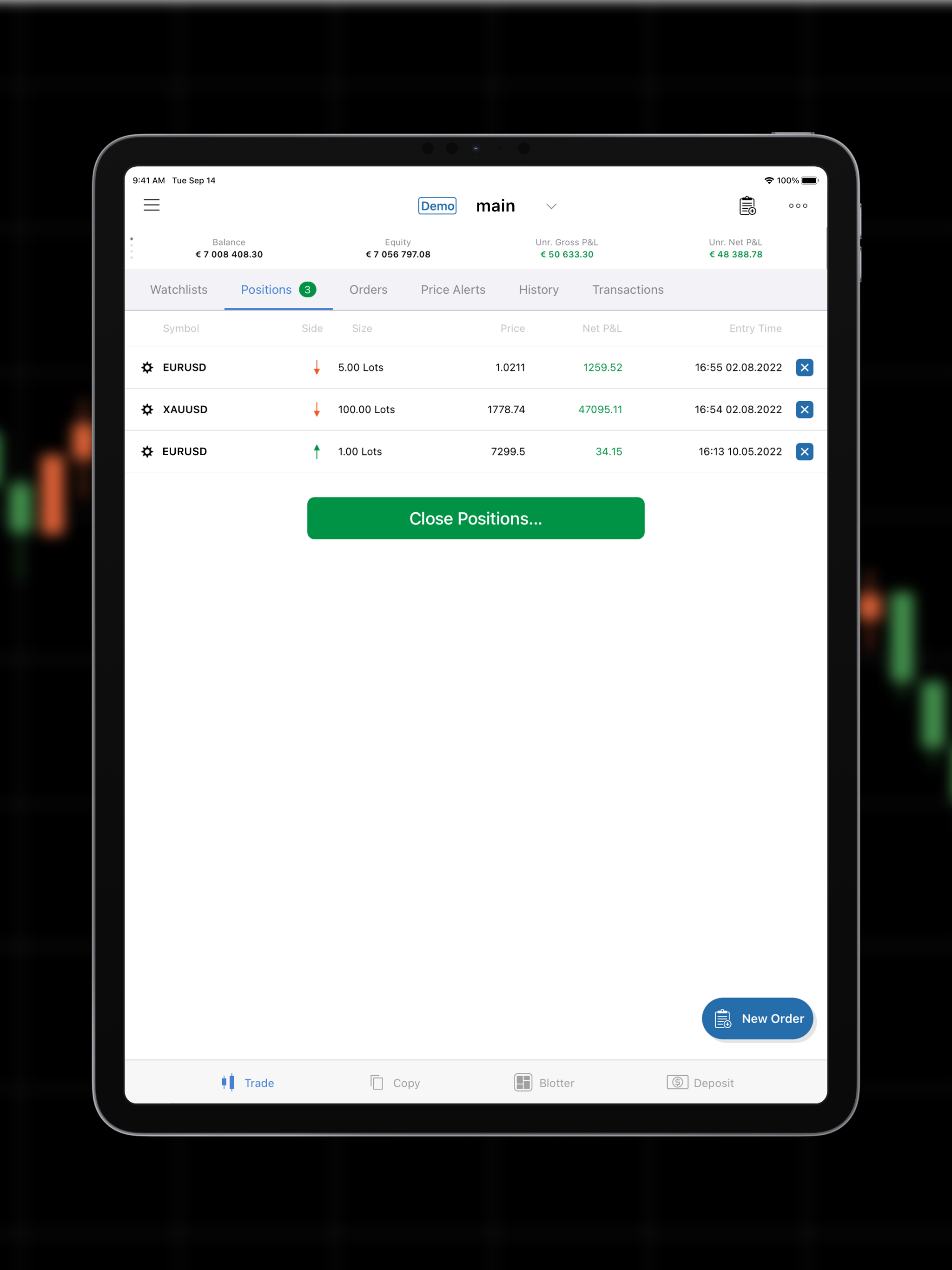 G4Trade cTrader screenshot 12