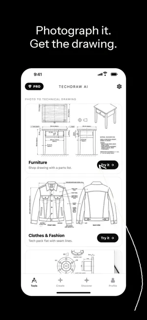 TechDraw AI: Technical Drawing screenshot 2