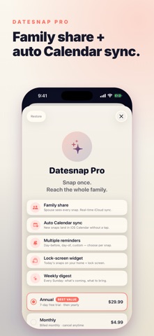 Datesnap: Flyer to Calendar screenshot