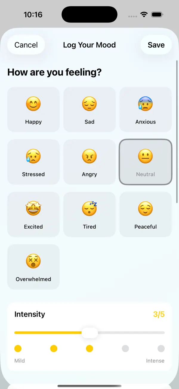 MoodMend - Meditation Screenshot 3