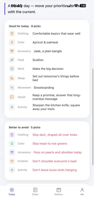 Elora: Daily Energy Guide screenshot 2
