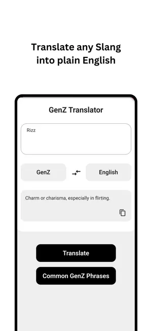 GenZ Slang Translator & Quiz screenshot 1