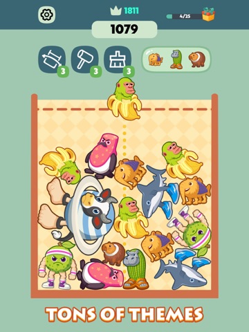 Merge Fruit: Juicy Puzzle Game iPad screenshot