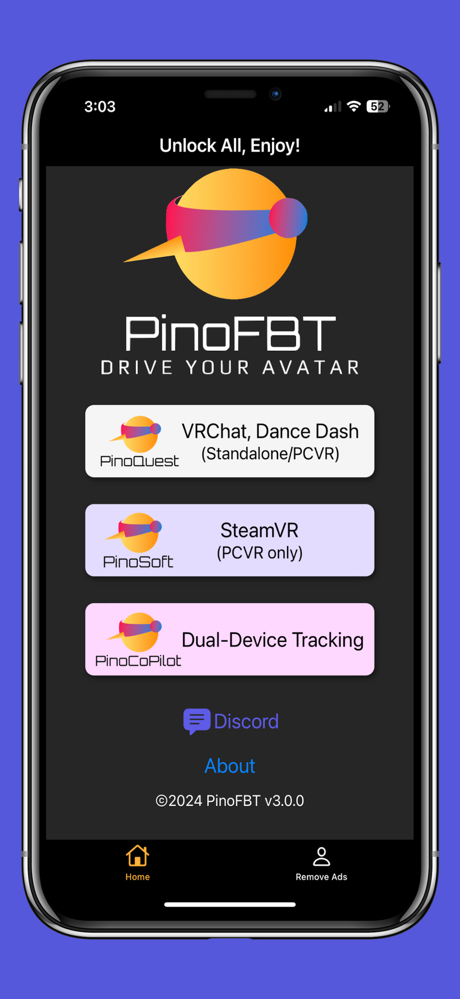 PinoFBT screenshot 1