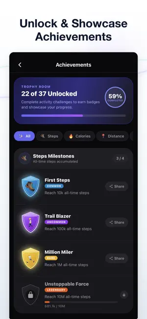 Steps: Fitness Challenge screenshot 4