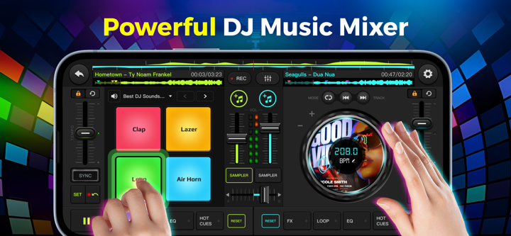 Mezclador de música DJ Rythmix screenshot 1