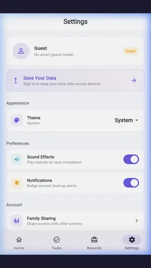 Family Points: Reward Track screenshot 1