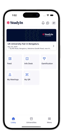 StudyIn Events screenshot