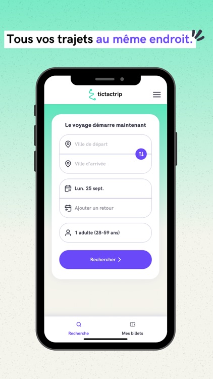 Tictactrip - Trains Bus Covoit