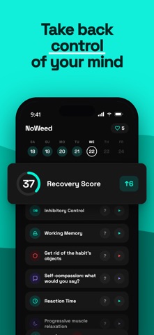 NoWeed: Quit Weed & Cannabis Screenshot 1 of 5