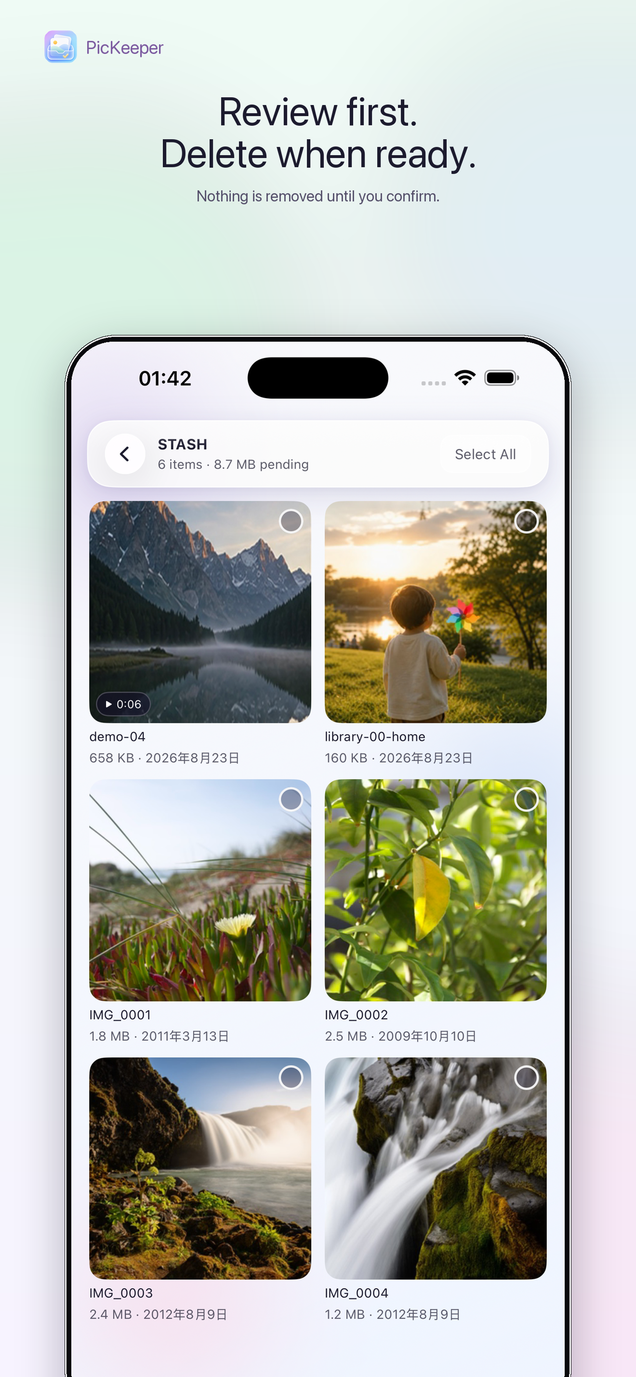 PicKeeper: Swipe Photo Cleaner screenshot 4