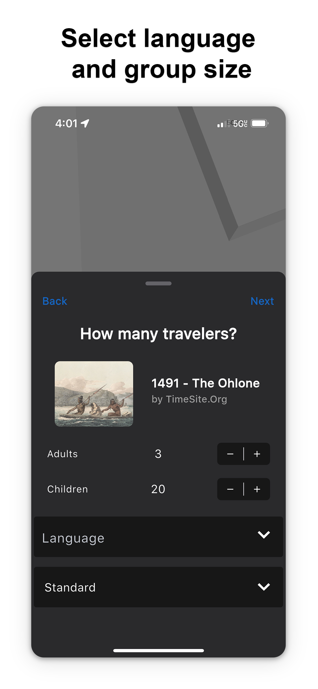 Time Site Traveler screenshot 2