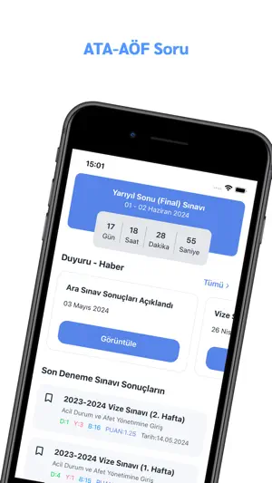 ATA-AÖF Soru screenshot 1