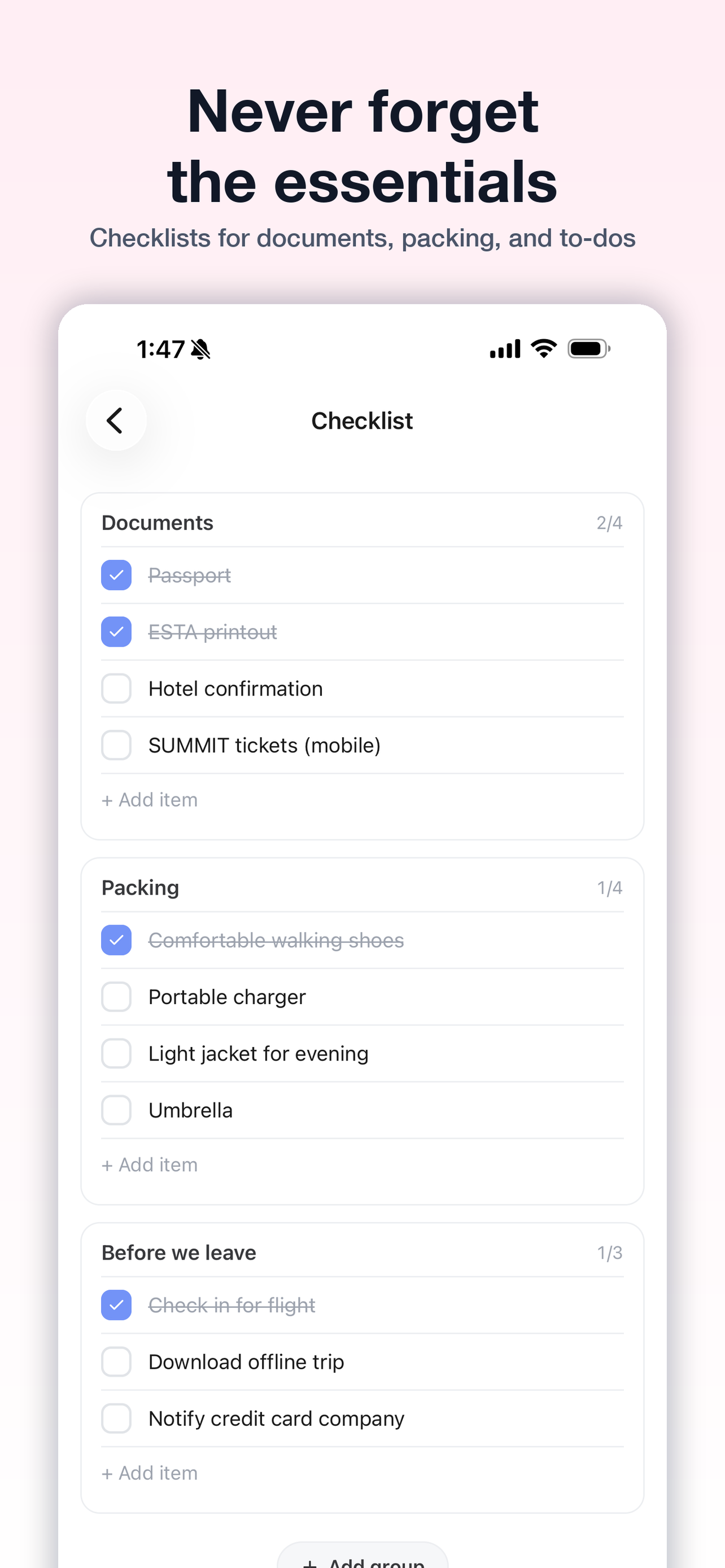 trablog - Trip Planner screenshot 6