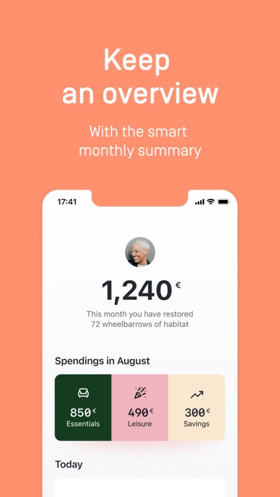 Tomorrow – Mobile Banking Screenshot