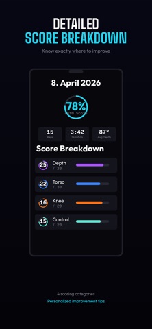 Squat Checker – AI Form Coach Screenshot 3 of 8