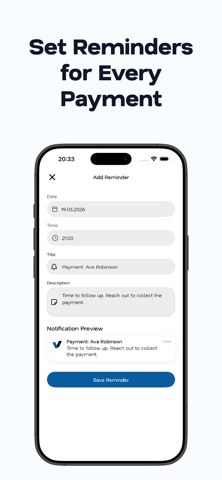 Customer Tracker: Ledgerly screenshot