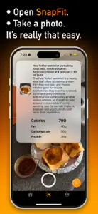 SnapFit: Photo Calorie Tracker screenshot #3 for iPhone