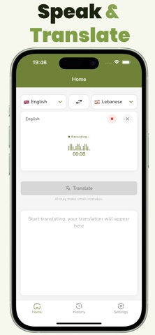 Levantine Arabic Translator Screenshot 2 of 4