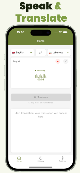 Levantine Arabic Translator Screenshot 2 of 4